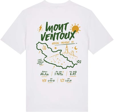 Ecru Mont Ventoux T-shirt - maat XS