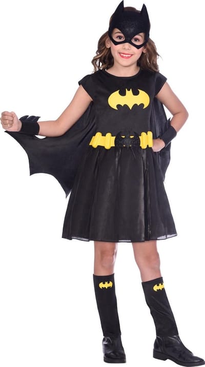 Kinderkostuum Batgirl Jurkje Officieel - 4-6 jaar