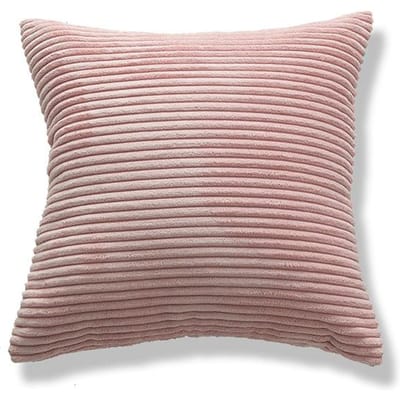 Nordic Kussenhoezen Superzachte Gestreepte Fluwelen Corduroy Decoratieve Kussenhoes Voor Bank 45x45cm Decoratieve Kussensloop 450mm*450mm