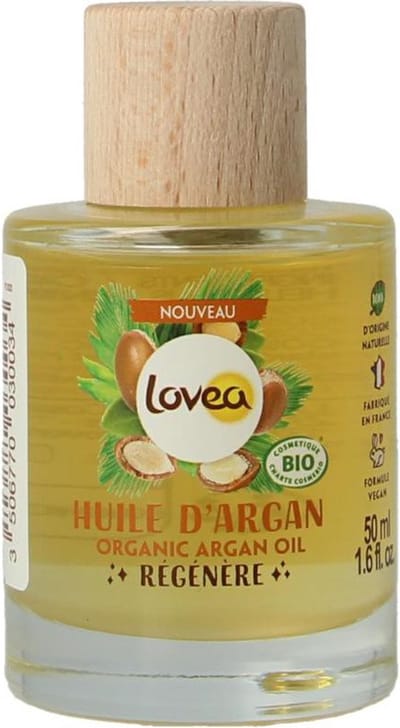 Lovea Argan oil organic regeneration 50 Milliliter