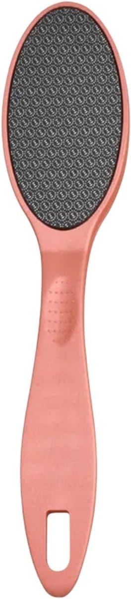 Eeltverwijderaar Glas - Voetvijl Hielschraper - Professionele Voetverzorging - Duurzaam Glas Materiaal - 20.5 x 4.5 cm - Zwart