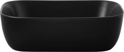 Waskom Hapi Black Mat 33x44,5x14 cm