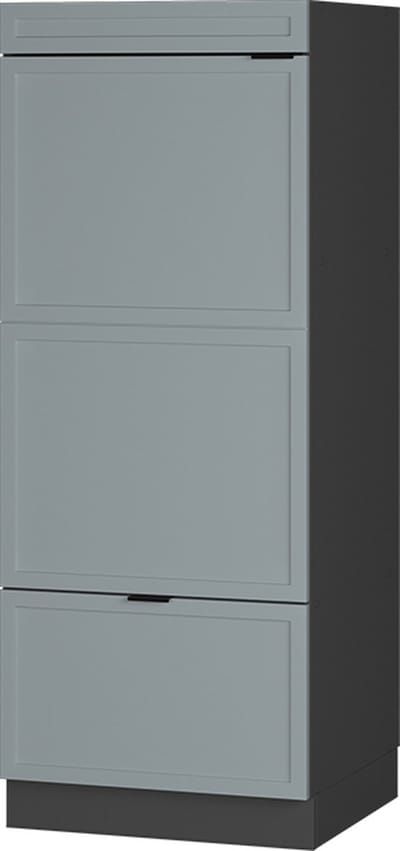 Vicco Hoge kast Fame-Line, Licht blauw-grijs/Antraciet, 60 cm