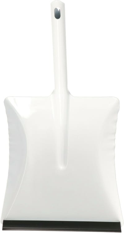 Buemag Vuilblik - verzinkt metaal - 40 x 22 cm - wit - stofblik - voor binnen en buiten