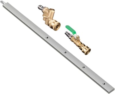 Radiator Reiniger - Druk Reiniger - Gerichte Reiniging - Ultradunne Constructie - 60 Cm - Zilver