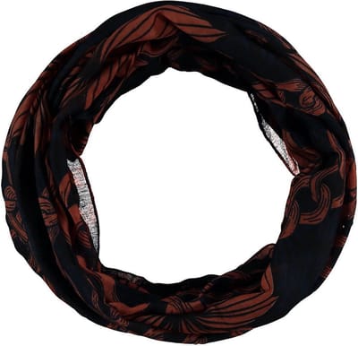 Sarlini Snood Colsjaal Navy/Bruin