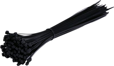 TD47 Kabelbinders 4.8 x 370 mm Zwart - Tie wraps - Tyraps