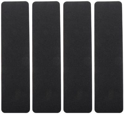 Trapmatten Antislip - 4 Stuks - Zelfklevend - PVC - Zwart - 61x15cm - Verbeterde Veiligheid - Antislipstrips