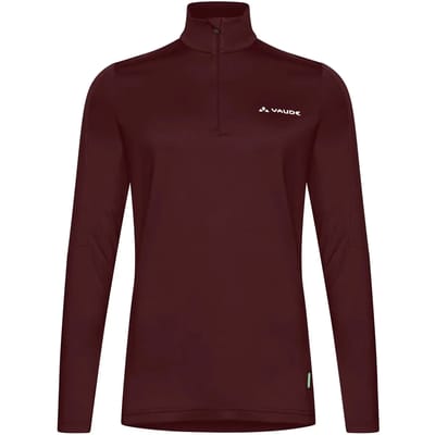 Trainingsshirt 1/2 rits voor dames VAUDE Livigno II