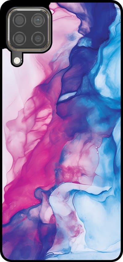 Smartphonica Telefoonhoesje Geschikt voor Huawei P40 Lite met Roze Blauw Marmer Opdruk - TPU Backcover Case Rose Blue Marble Design geschikt voor Huawei P40 Lite
