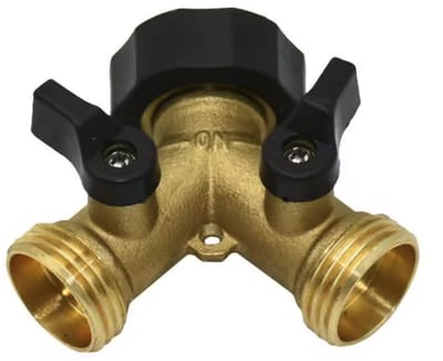 CHPN - Kraansplitter - Kraan splitten - Kraan verdeler - Waterverdeler - 2 wateruitgangen - Kraan met 2 wateruitgangen - Buitenkraan