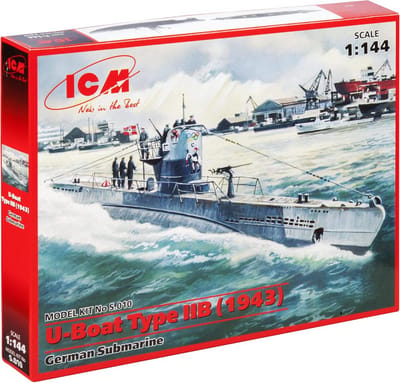 Schaalmodel Onderzeeër Duits WOI 1:144 Plastic Bouwset