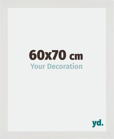 Your Decoration - Fotolijst 60x70 cm - MDF - Wit Mat - Mura
