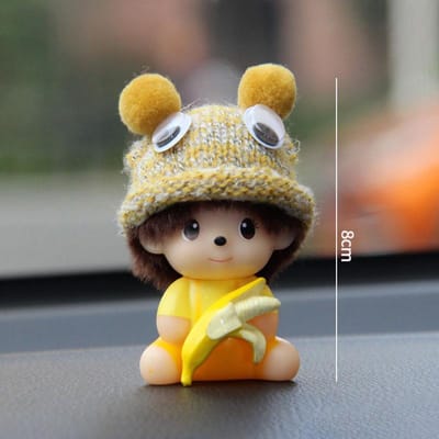 Mini Monchhichi Figuurtjes Schattige Monchchi Bureau Ornamenten Zittende Monkiki Dashboard Decoratie Figuurtje Figuur Kindercadeaus