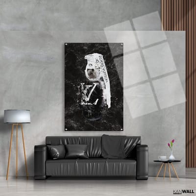 Luxe Plexiglas Schilderij Fashion Grenade LV | 40x60 | Woonkamer | Slaapkamer | Kantoor | Muziek | Design | Art | Modern | ** 5MM DIK**
