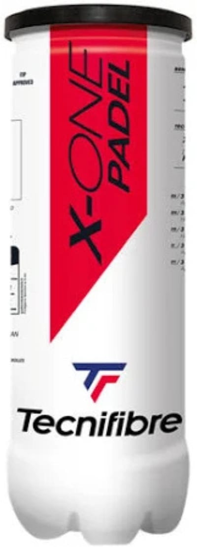 Tecnifibre X-One Padelballen 3 Ballen - Padelballen - Padelballen met XD Core