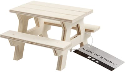 Creativ Company Wooden Mini Picnic Table