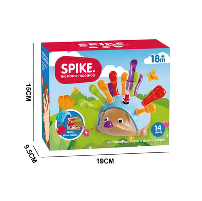 Egel Montessori Speelgoed - Fijne Motoriek - Sensorisch Speelgoed Baby- jongens en meisjes 18 maanden - Montessori Speelgoed-Peuter speelgoed - Kleuter speelgoed
