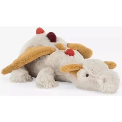 JC Grote Maat Pluche Hemel Vliegende Regenboog Draak Speelgoed Zacht Knuffeldier Kussen Leuk Lui Sneeuw Draak Kinder Cadeau pendant