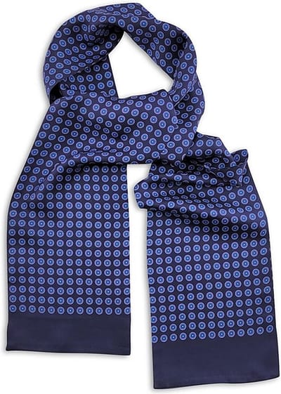 We Love Ties - Sjaals - Herensjaal La Ruota - blauw / roze