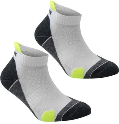 Karrimor korte Hardloopsokken (2 paar) - Unisex - Wit - 35-40