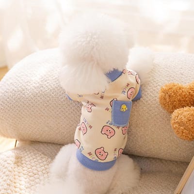 Herfst en Winter Warme Zakken Kleine Beer Huispak Kleine Hond Onderhemd Schattige Stijl Kat Tweebenige Kleding Huisdierkleding XXL