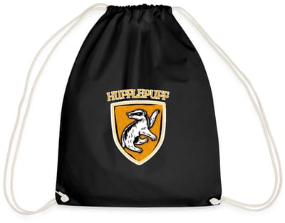 Harry Potter Hufflepuff Logo small Gymtas