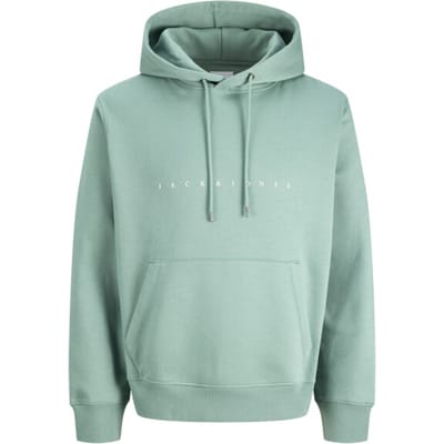 JACK&JONES Zachte Hoodie Sweatshirt met Logoprint en Capuchon