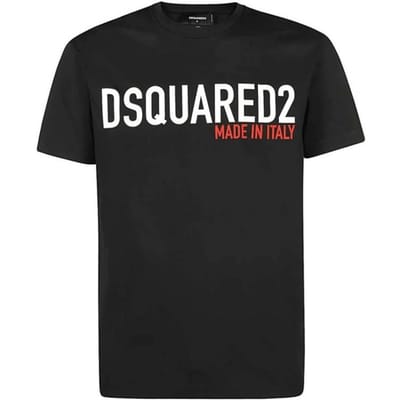 DSQUARED2 T-shirt cool fit italien nero -40% - Taille: XXL gray