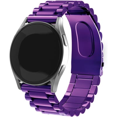 Huawei Watch GT 5 - 46mm stalen band (paars)