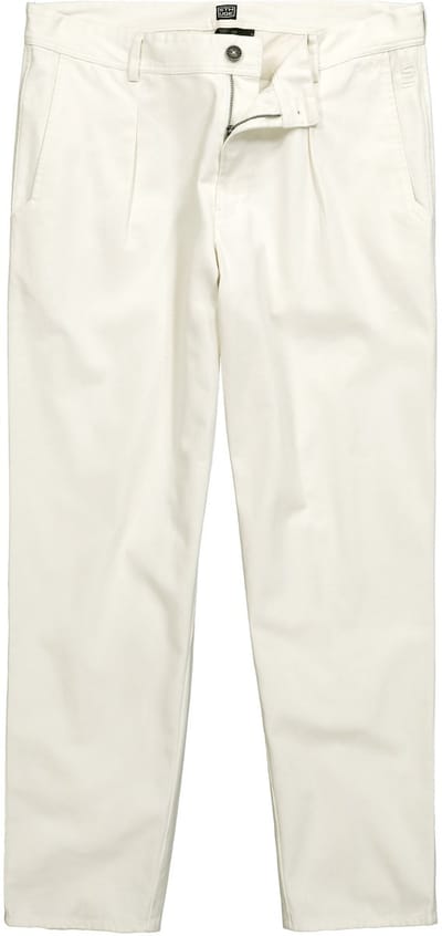 STHUGE - Heren - Bandplooibroek Tapered Loose Fit - Zand - Maat 52