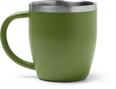 Bany Thermos 1518 RVS- Groen - 300 ML - Dubbelwandig met Handvat zonder deksel - dubbelwandige vacuüm geïsoleerde koffiebeker - Thee - Koffie. Geschikt voor laser