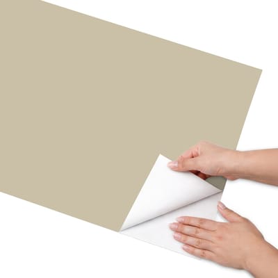 Coloray Meubel Wrap Folie - Bruin Meubelfolie - 50x100 cm - Decoratiefolie Zelfklevend Gedempt bruin - Meubelfolie Zelfklevend - Minimalist Meubelfolie - Wrapfolie Keuken - Wanddecoratie - Achtergronden en patronen