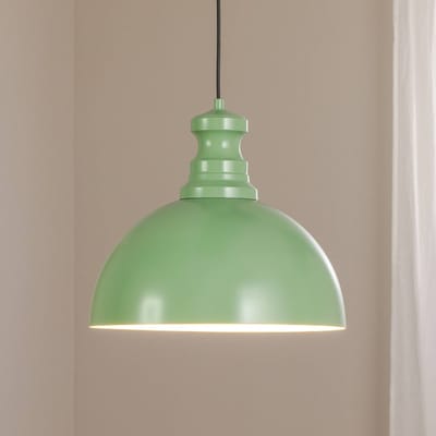 Opviq Hanglamp Kure, mintgroen, metaal, Ø 40 cm E27