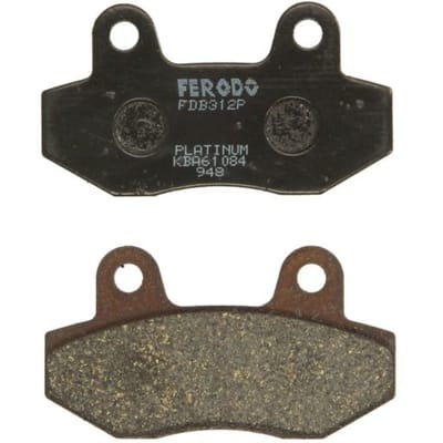 ferodo remblokje voor motor sachs 125 mad ass 2005 tot 2010 646 / av / fdb312p nieuw
