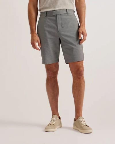 Ted Baker MMS-KATFORD Birds eye lobby shorts 34