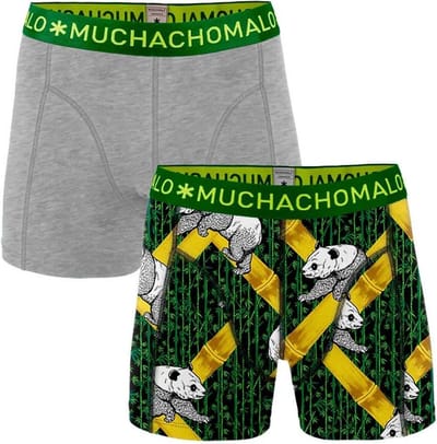 Muchachomalo Boxershort Panda, 2-pack - 176