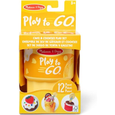 Melissa & Doug - Cake & Koekjes Speelset voor Onderweg - Houten Speelgoed