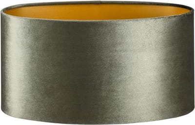 Lampenkap Ovaal - 25x16x15cm - Fendi velours olijf