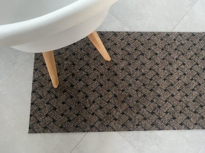 JYG Vloerkleed UNION - Keukenmat - Keukenloper - Anti Slip - 66x250cm - Bruin