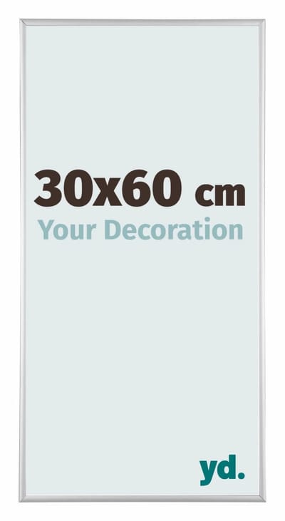Your Decoration - Fotolijst 30x60 cm - Aluminium - Zilver Mat - Kent