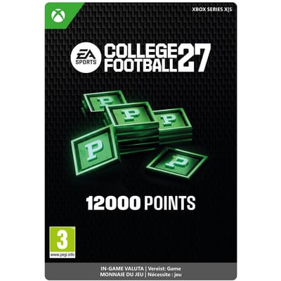 EA SPORTS COLLEGE FOOTBALL 27 12000 PUNTEN-PAKKET