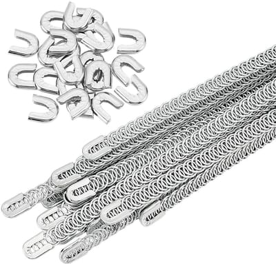 Dailygoods- Balein 24 Stuks - Spiraalvormige Stalen Baleinen - Voorgesneden voor Naaien - Handwerk - Creatieve Ervaring - Ambachtelijke Kwaliteit - Corset
