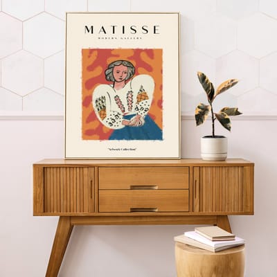 The Rumanian Blouse Poster 30x40 cm - Henri Matisse
