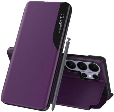 Hoesje geschikt voor Samsung Galaxy S26 Ultra - Techsuit eFold Book Case - Paars