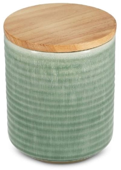Salt & Pepper Voorraadpot 12,5xH15,5cm groen Cameo