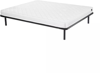 Vente-unique Set 120 x 200 cm lattenbodem + matras van schuim van 15 cm dik - DANAE II van YSMÉE