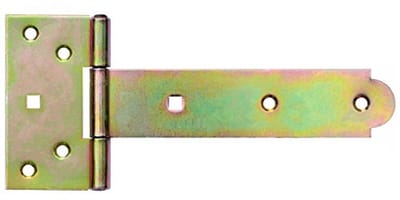 Kruiskoppeling T-scharnieren 150 mm half zwaar verzinkt