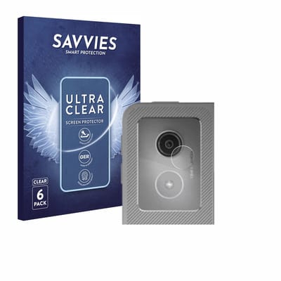 Savvies - Screenprotector voor Lenovo Idea Tab Pro 12.7" (ALLEEN Camera Lens) - Folie Beschermfolie transparant 6 Stuks