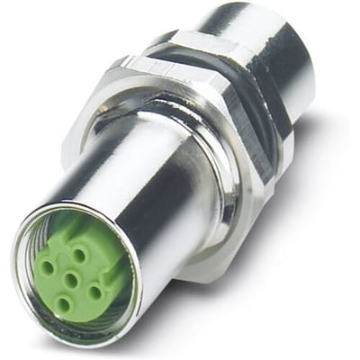 Phoenix Contact 1424326 Sensor/actuator inbouwconnector M12 Aantal polen (sensoren): 4 Bus, inbouw 1 stuk(s) Piece